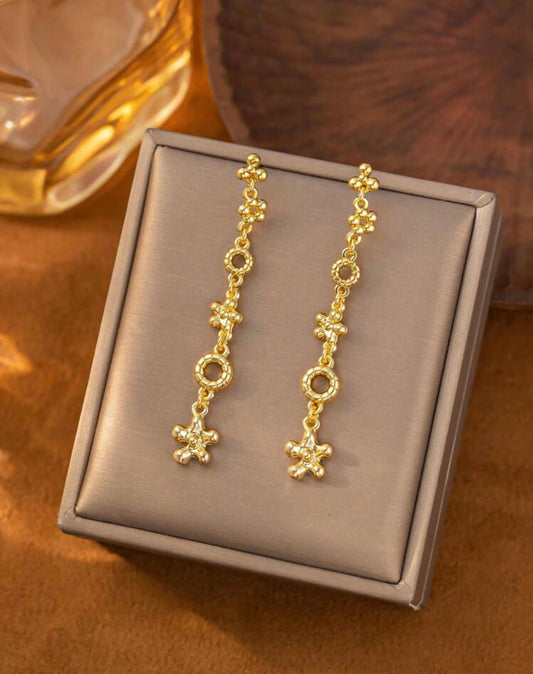 lume floral earrings