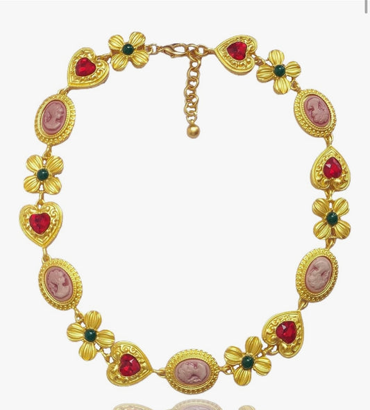 Dahlia retro chocker