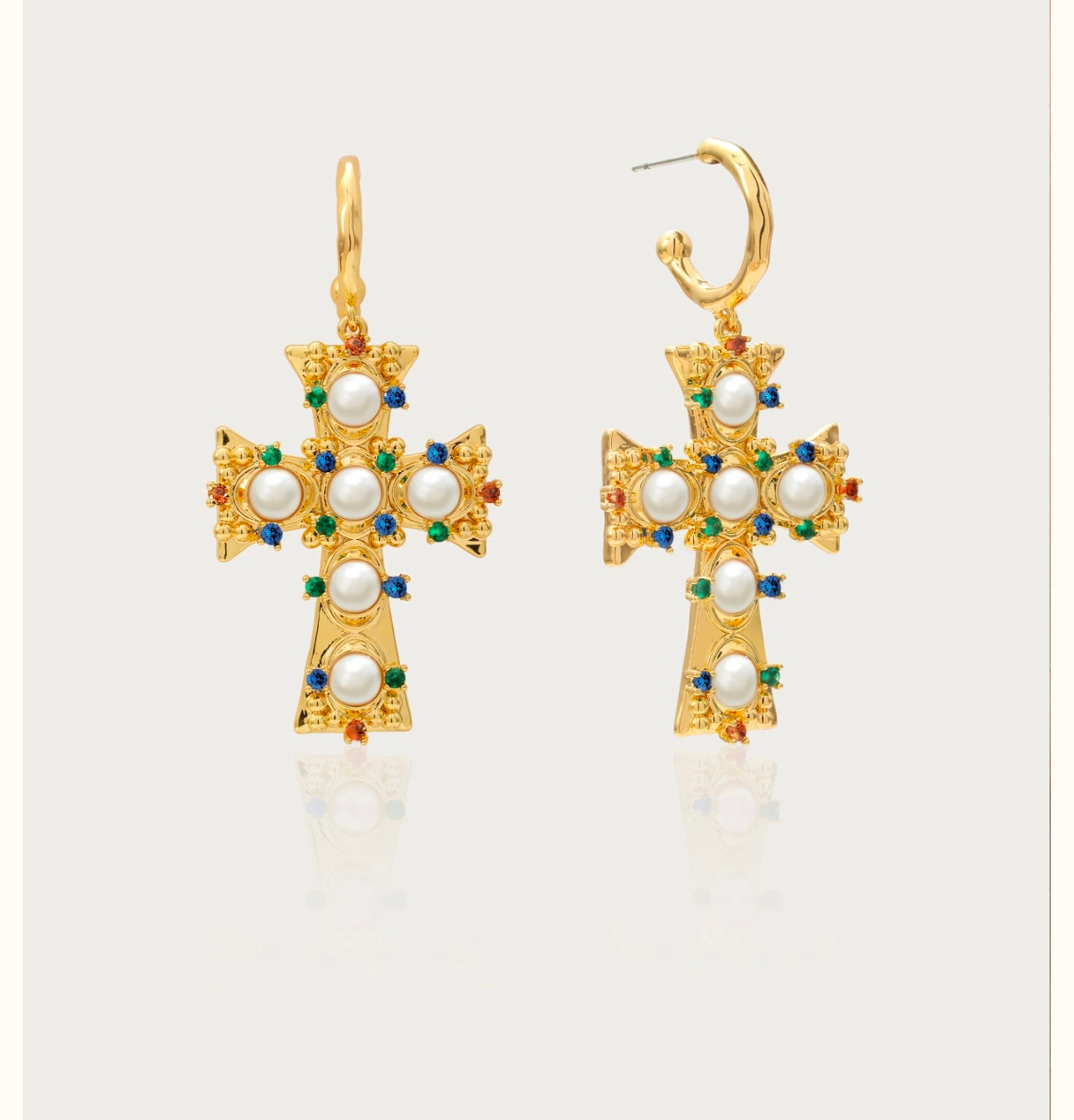 Opal Radiance Earrings