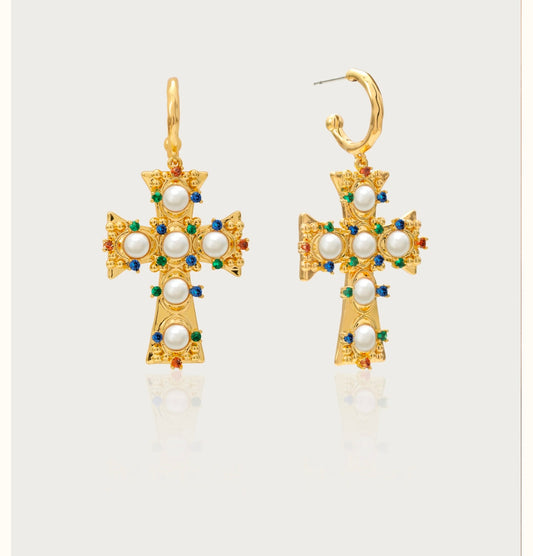 Opal Radiance Earrings