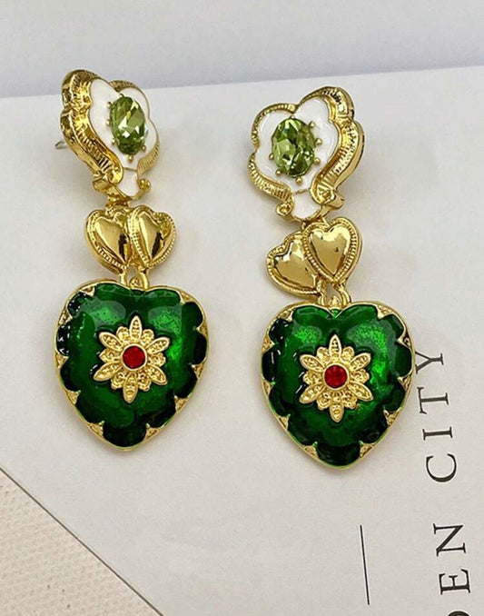 Dahlia earrings