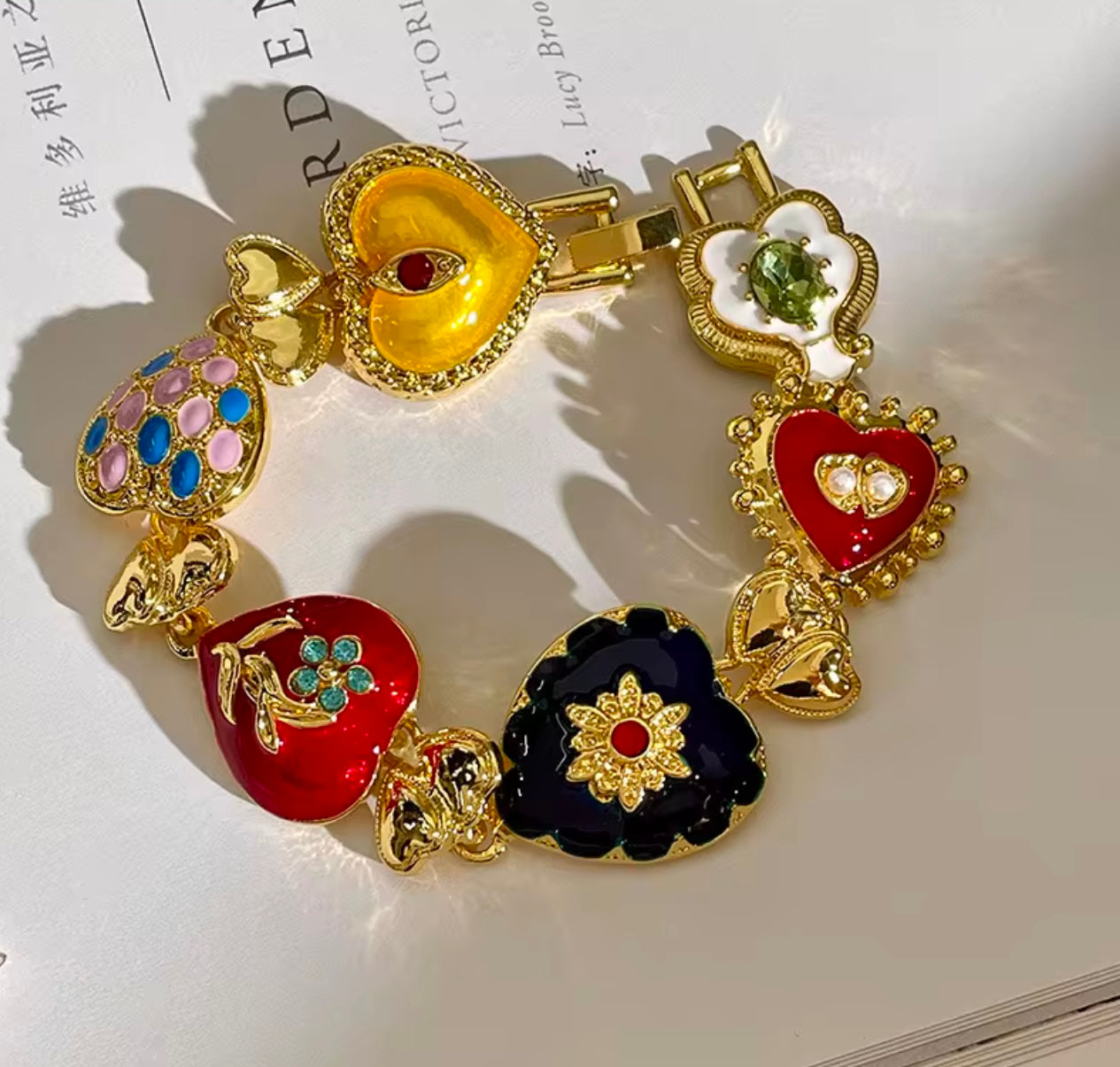 Dahlia bracelet
