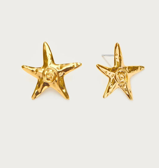 Starfish earrings