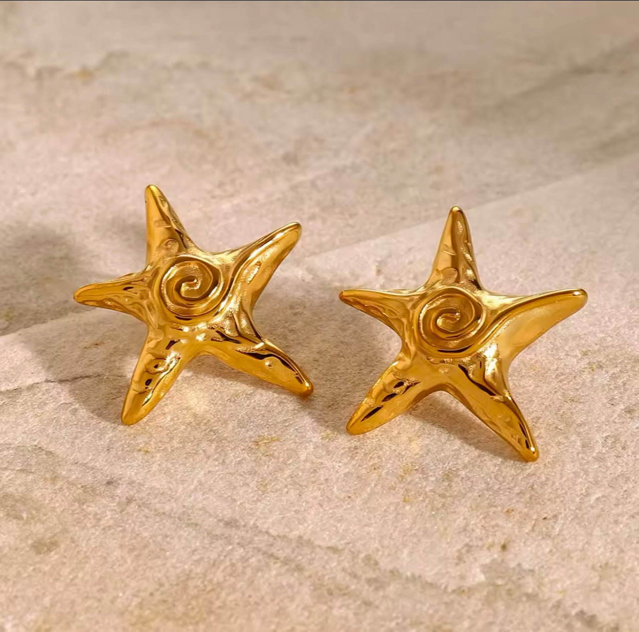 Starfish earrings