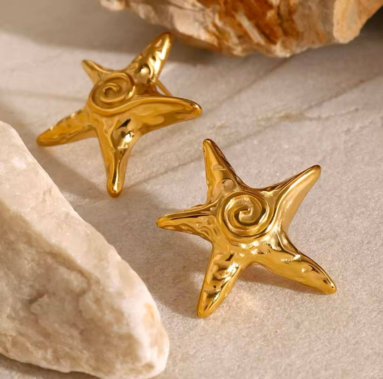 Starfish earrings